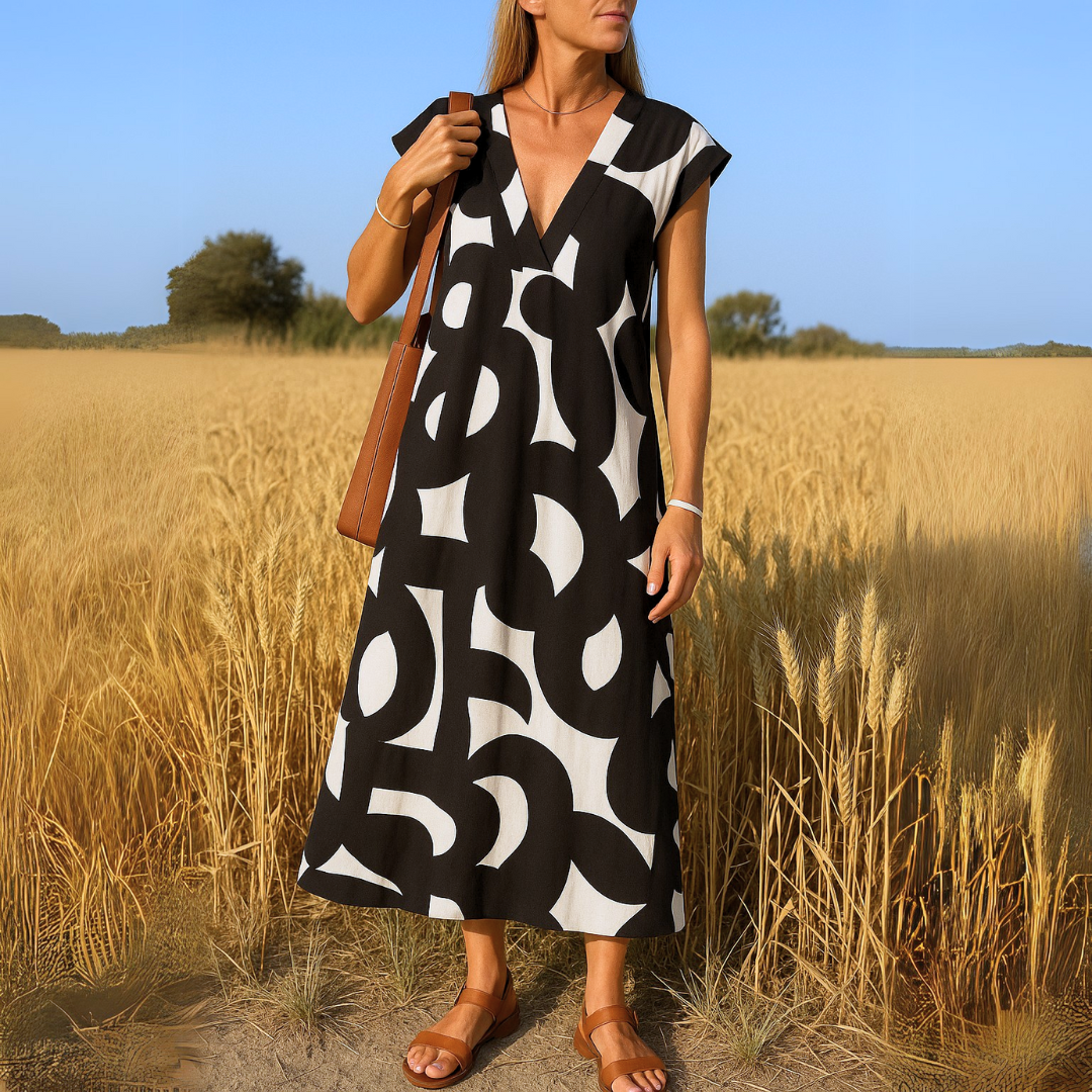 Simone Loszittende Jurk