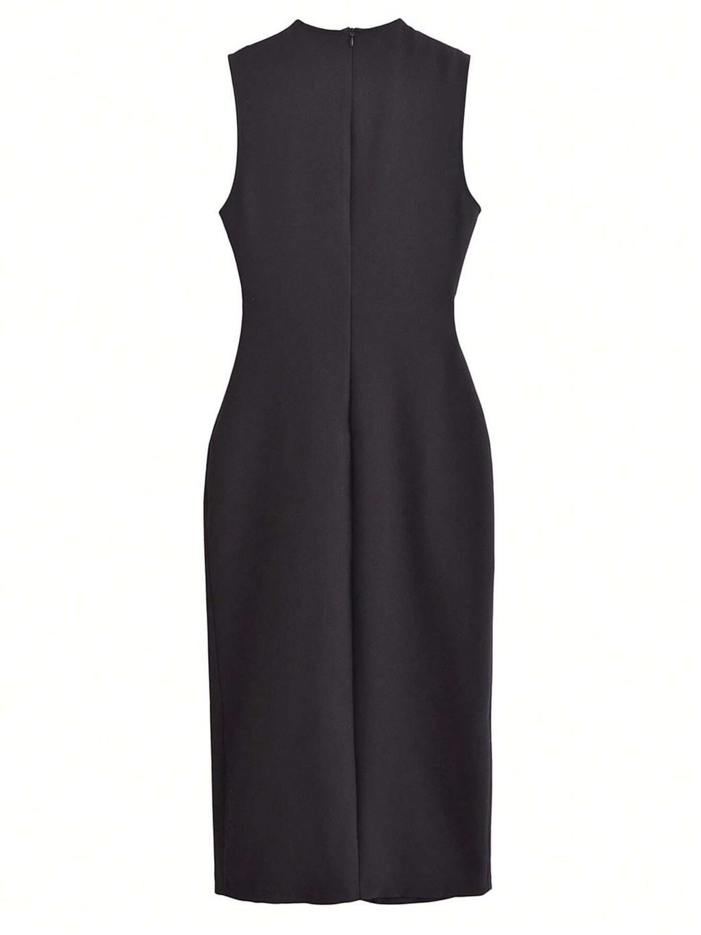 MIRELLA Midi Jurk met Riem en Knopen