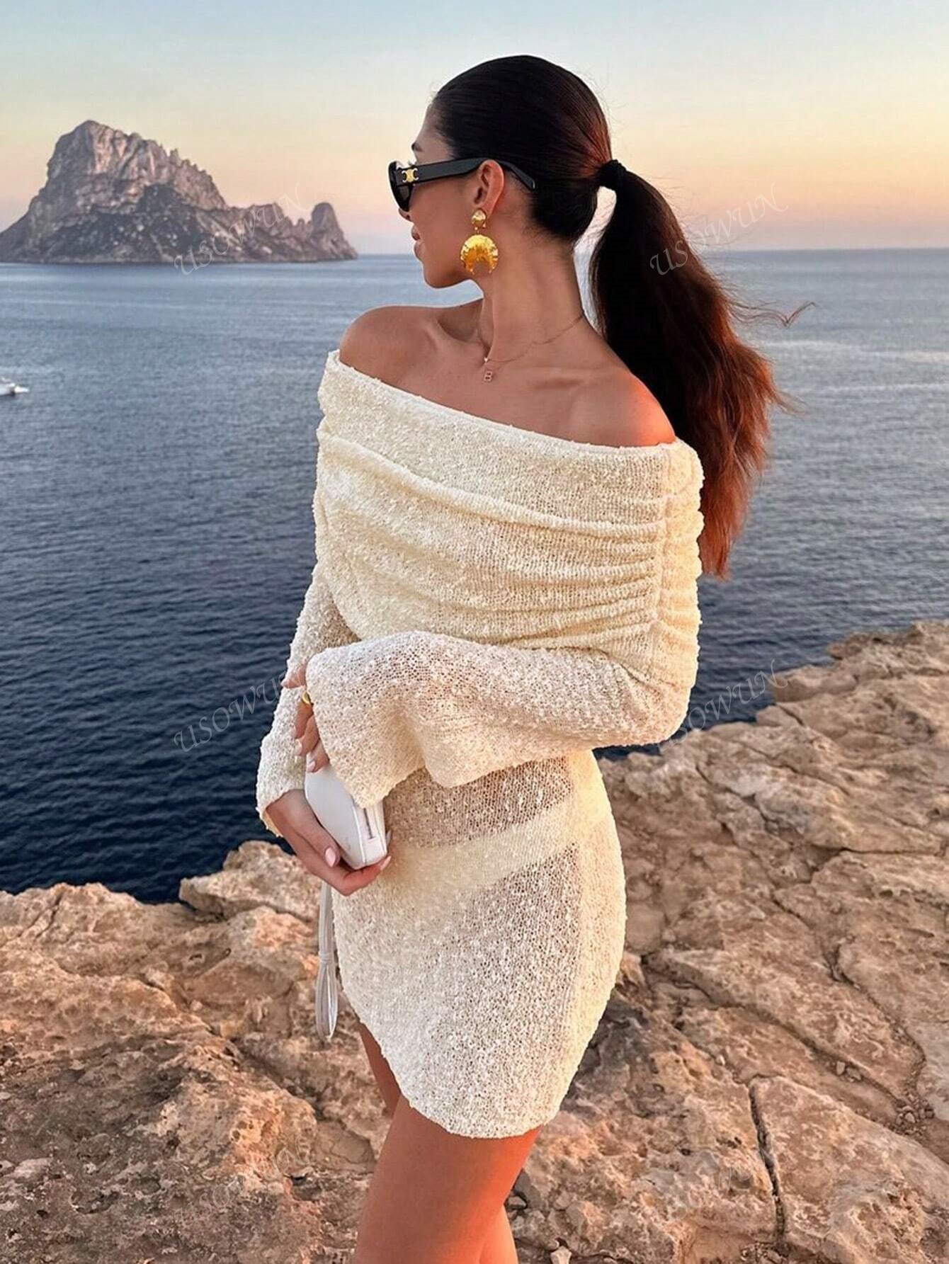 Oceaanmuze Mini Jurk