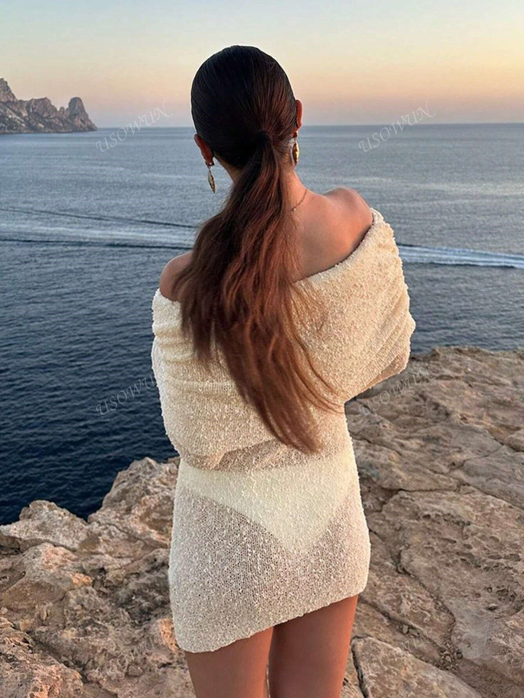 Oceaanmuze Mini Jurk