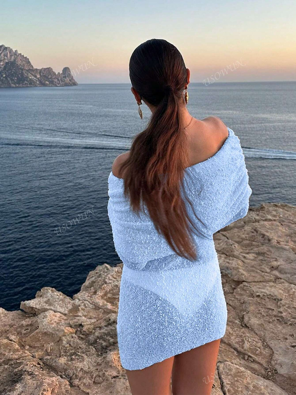 Oceaanmuze Mini Jurk