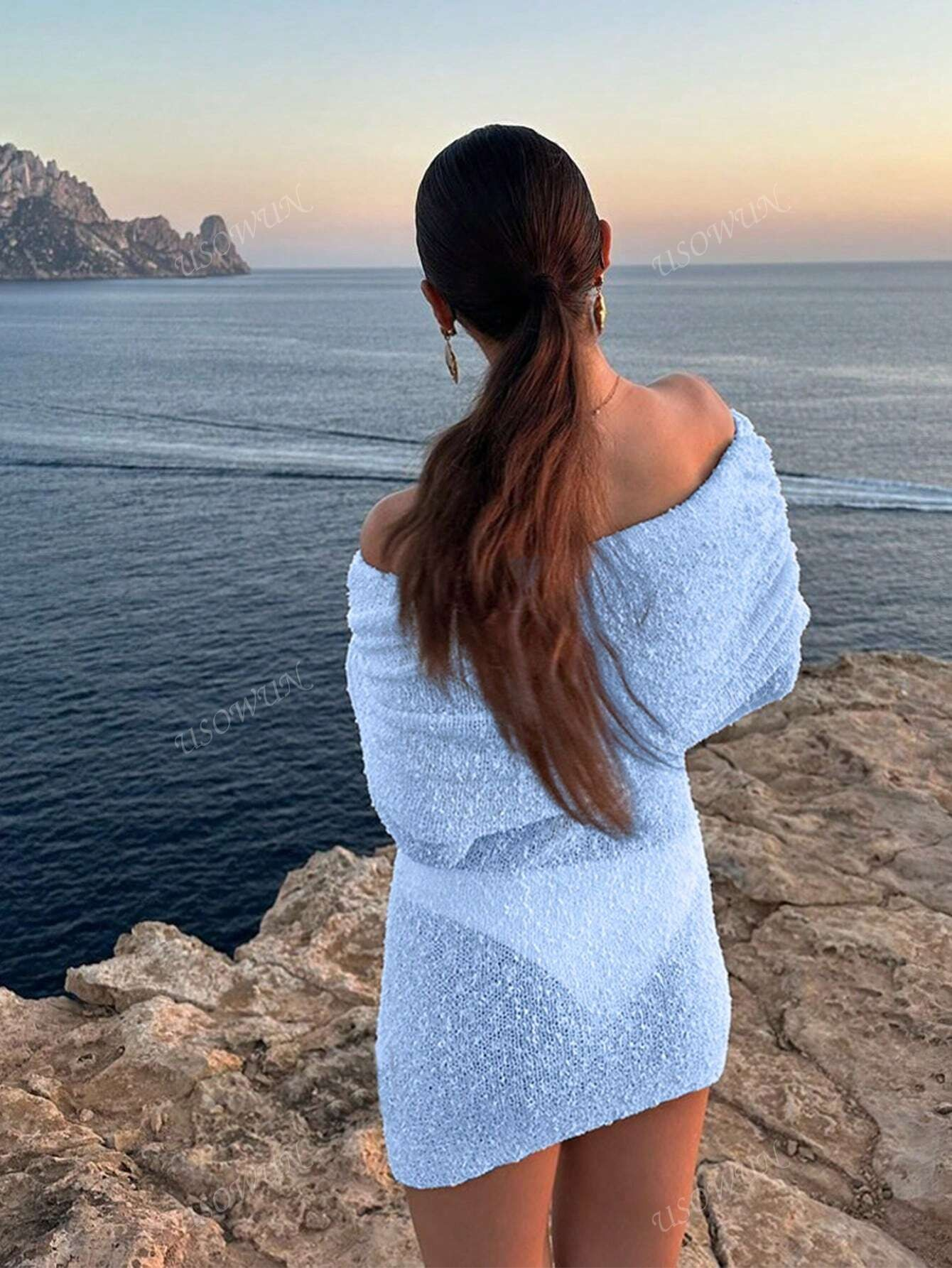 Oceaanmuze Mini Jurk