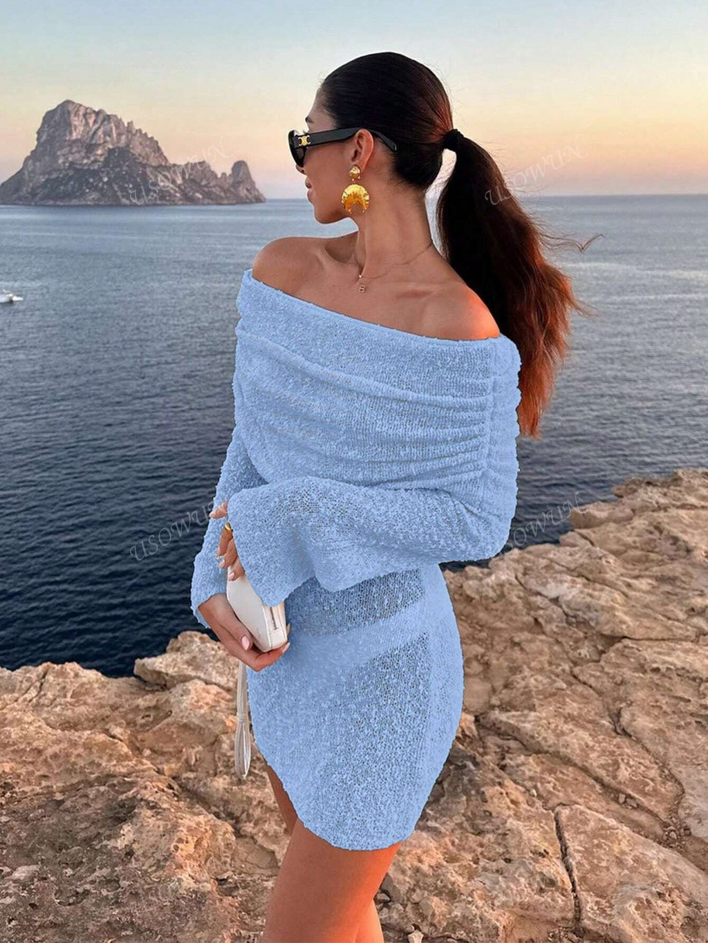 Oceaanmuze Mini Jurk