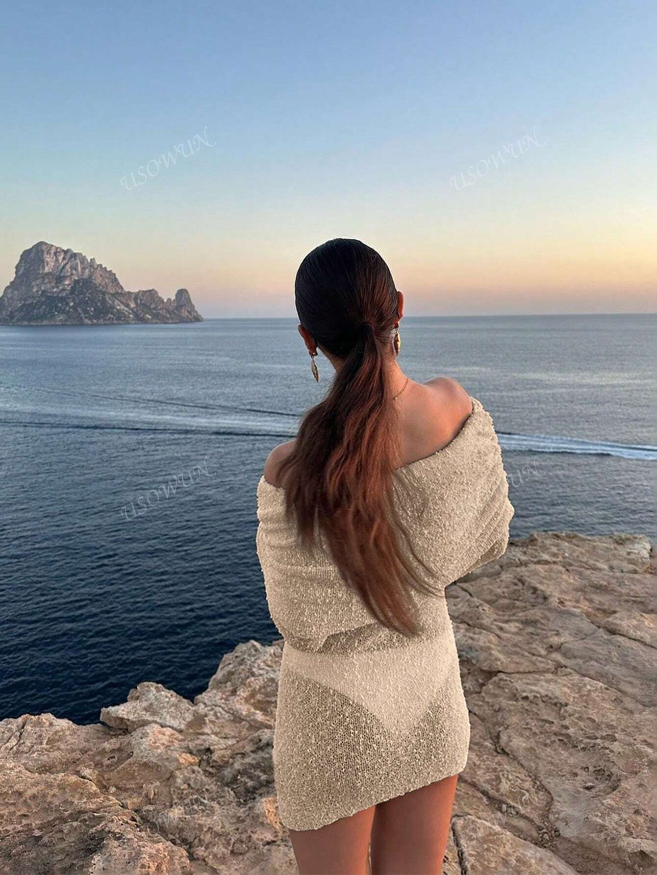 Oceaanmuze Mini Jurk