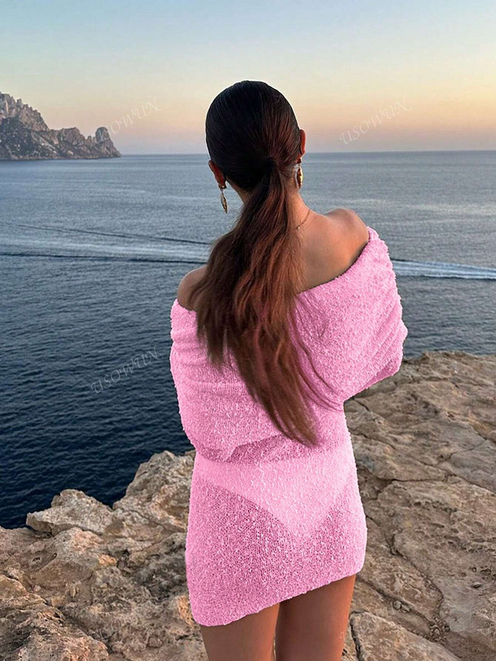 Oceaanmuze Mini Jurk