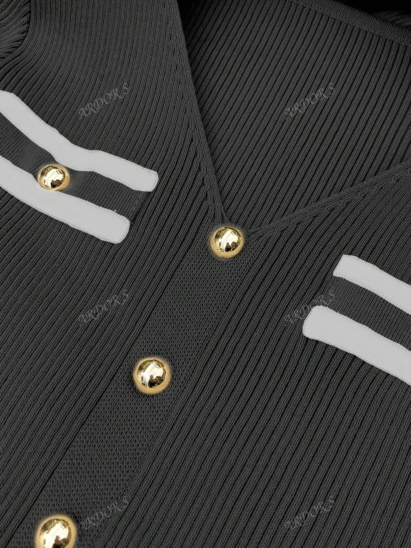 VELINE Elegante Gebreide Jurk