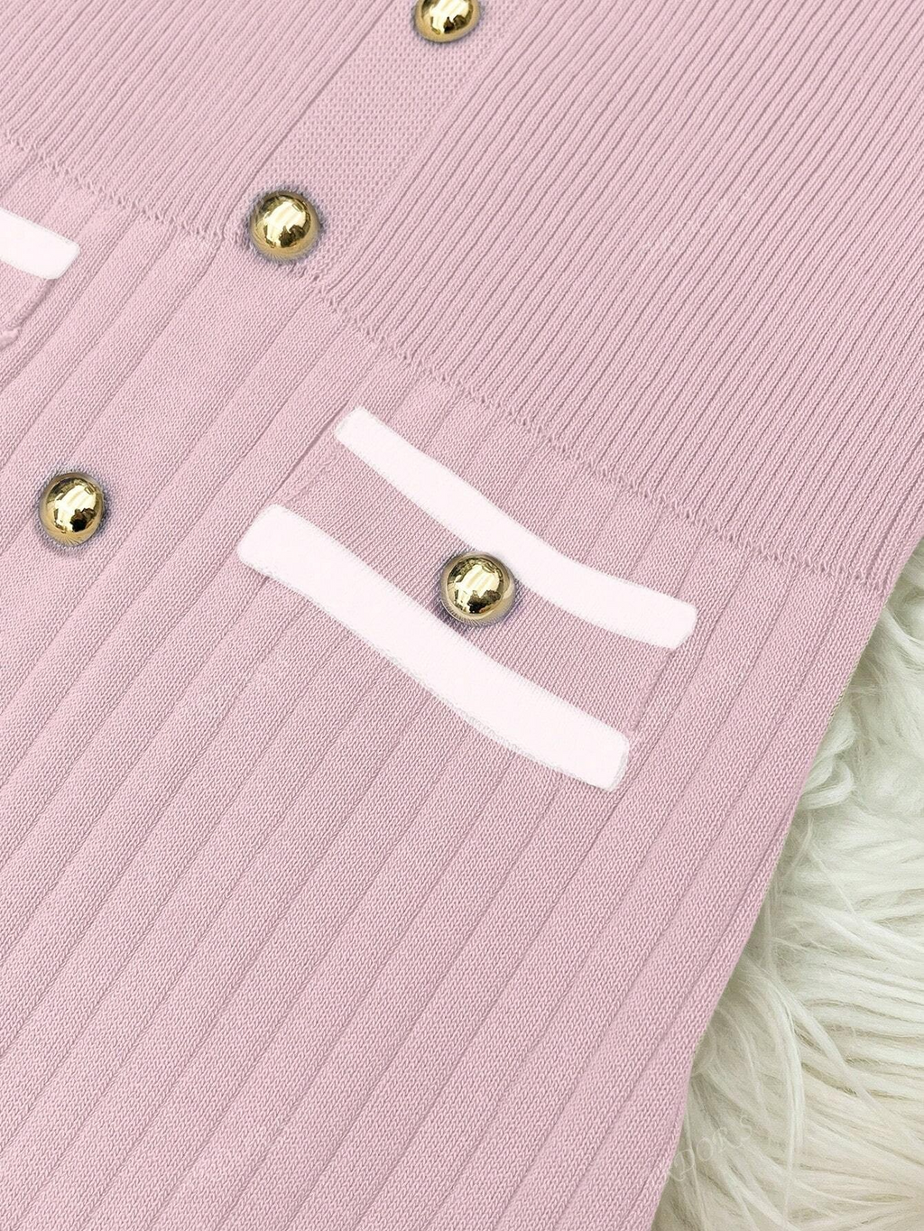 VELINE Elegante Gebreide Jurk