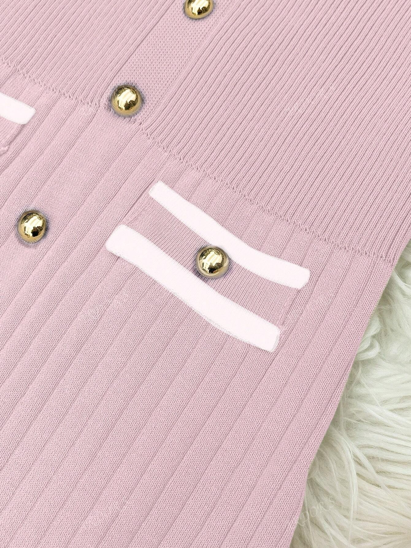 VELINE Elegante Gebreide Jurk